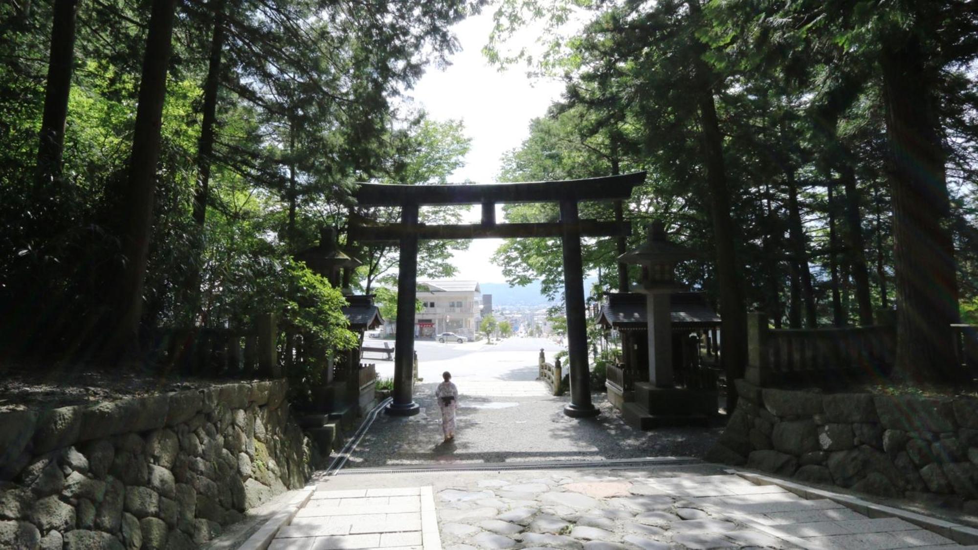 Baigetsu Ryokan Shimosuwa Extérieur photo